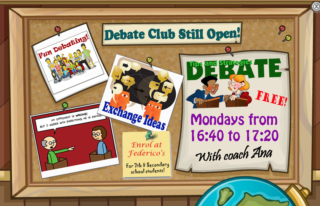 Los Esperamos En El Debate Club! | Oxford High School